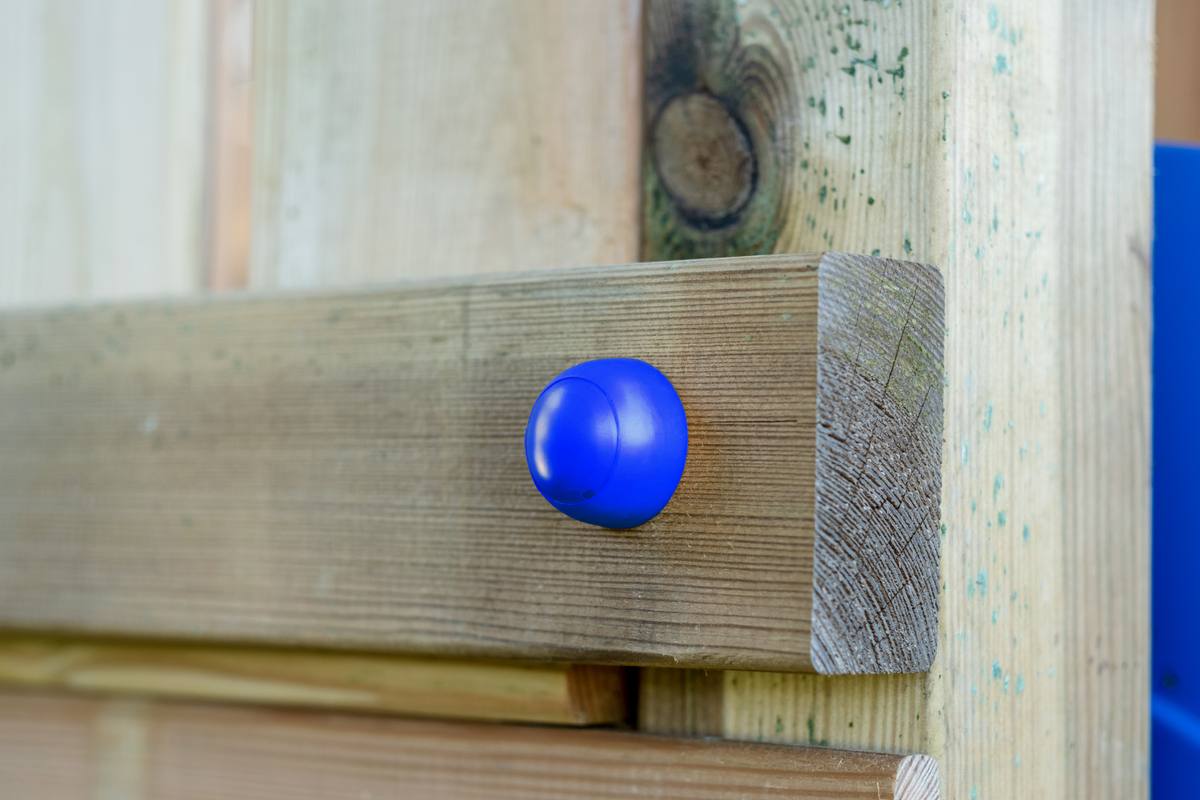 Afdekdop, blauw