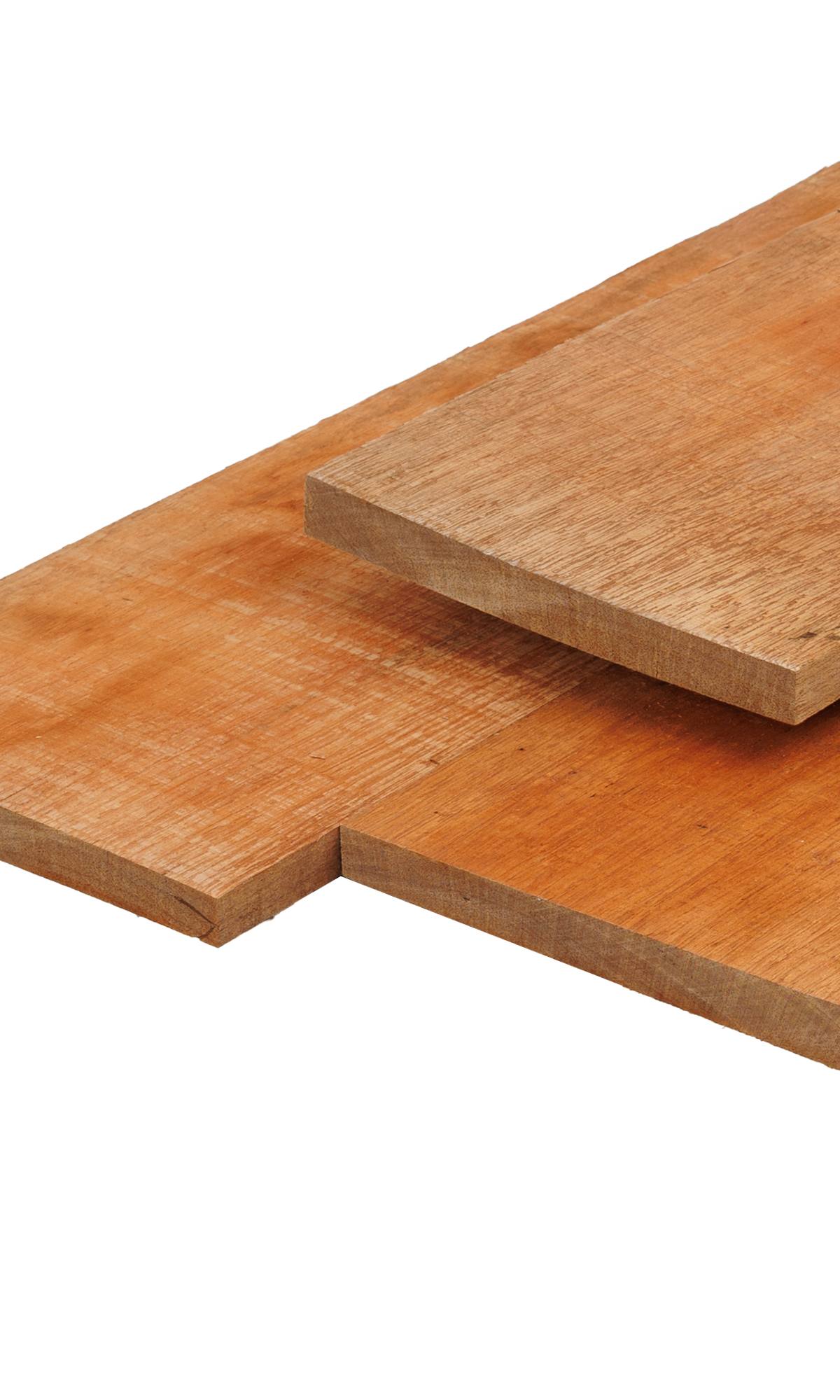 Basralocus hardhout schothout 2,0 x 15,0 x 200 cm fijnbezaagd
