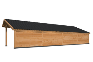 Bergen XL, Type 10 Douglas Gedroogd Potdekselplank blank — 4