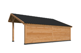 Bergen XL, Type 3 Douglas Gedroogd Potdekselplank blank — 4
