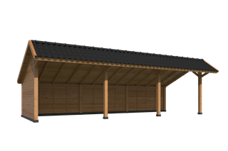 Bergen XL, Type 6 Douglas Gedroogd Potdekselplank blank — 4