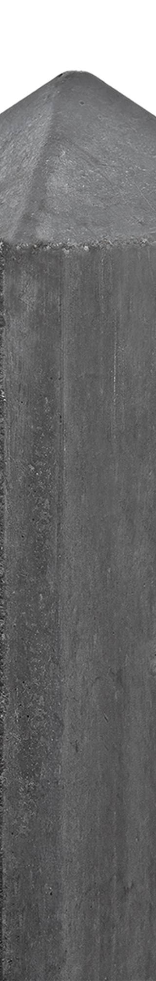 Berton©-paal Amstel lichtgewicht - antraciet diamantkop 10 x 10 x 280 cm tussenmodel — 1