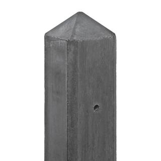 Berton©-paal Geul antraciet diamantkop 10 x 10 x 280 cm tussenmodel — 1
