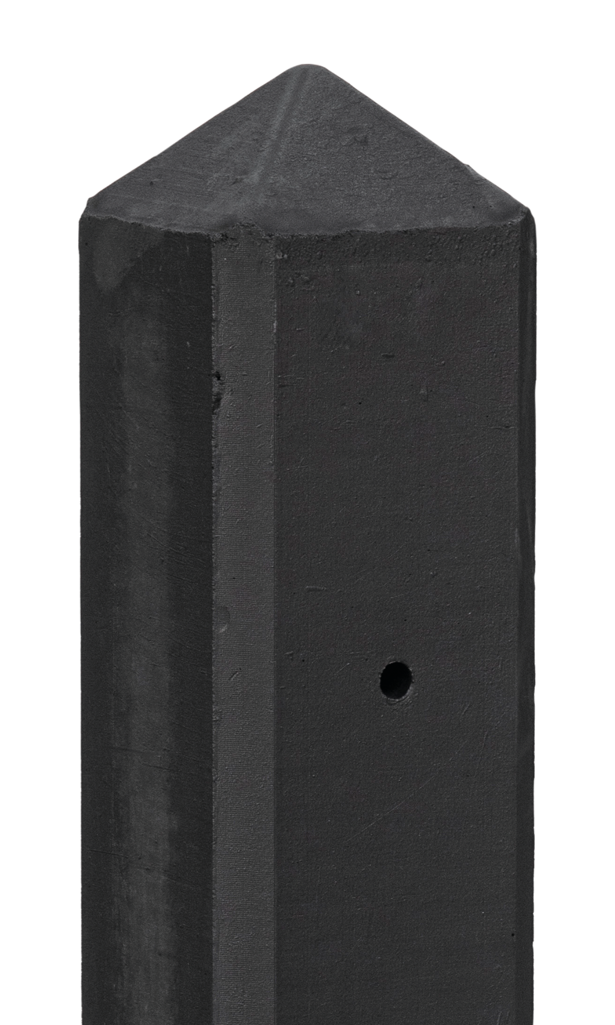Berton©-paal Geul antraciet gecoat diamantkop 10 x 10 x 280 cm tussenmodel