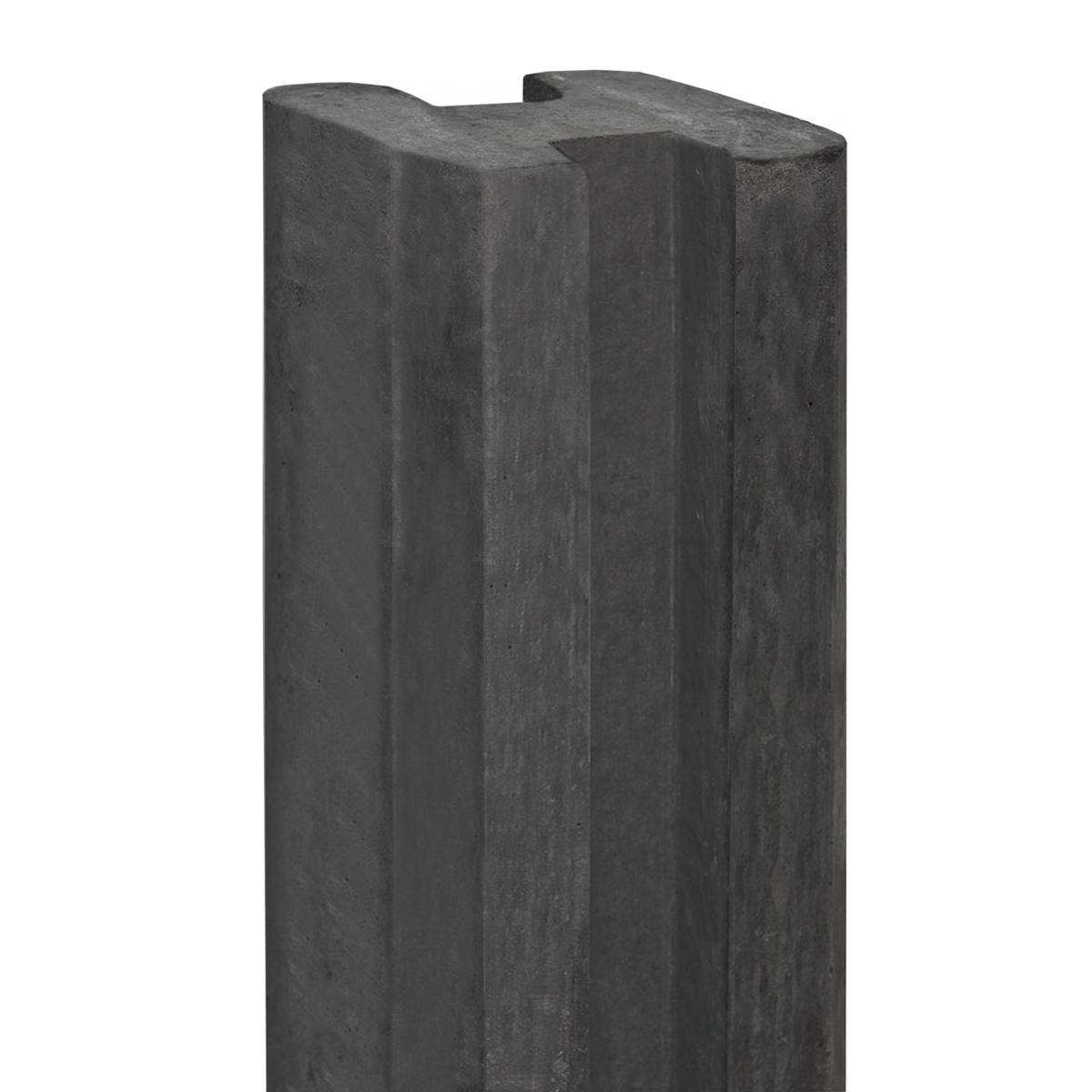 Berton-E-sleufpaal Vecht antraciet 10 x 10 x 190 cm tussenmodel