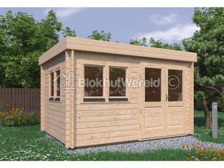 Blokhut Naarden 4x3m 44mm — 1