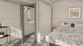 Blokhut Toilet Kit Big | 28 mm | onbehandeld — 2