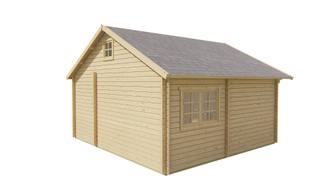 Blokhut - Tuinhuis Big Llanes | 44 mm | onbehandeld — 4