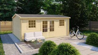 Blokhut - Tuinhuis Dianne | 40 mm | vuren onbehandeld — 1