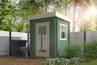 Blokhut - Tuinhuis Frankie | 40 mm | onbehandeld — 2
