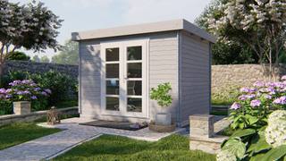 Blokhut - Tuinhuis Hypermodern | 28 mm | vuren onbehandeld — 2