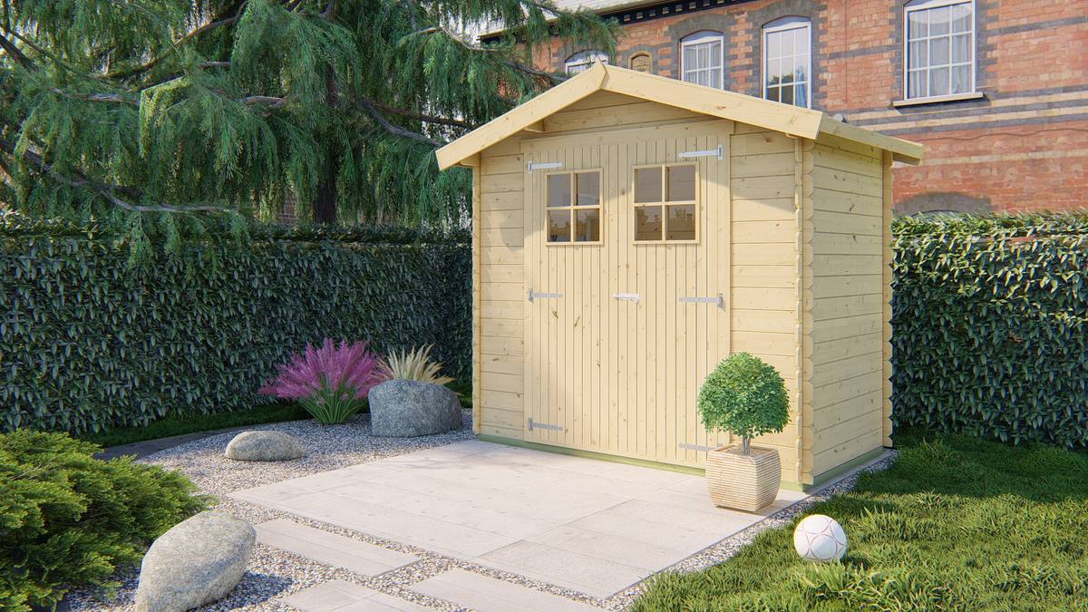 Blokhut - Tuinhuis Malva 2.0 | 19 mm | onbehandeld