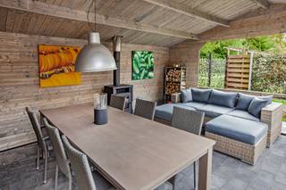 Blokhut - Tuinhuis Mokka | 40 mm | vuren bruin geïmpregneerd — 4