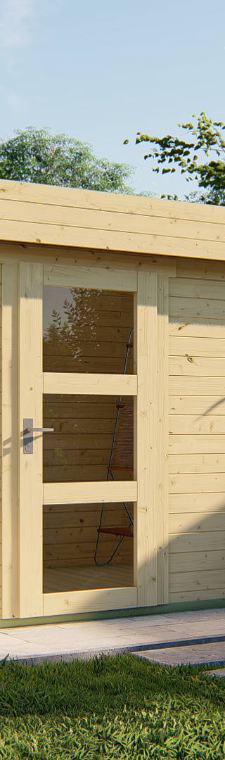 Blokhut - Tuinhuis Novalie 2.0 | 19 mm | onbehandeld — 1