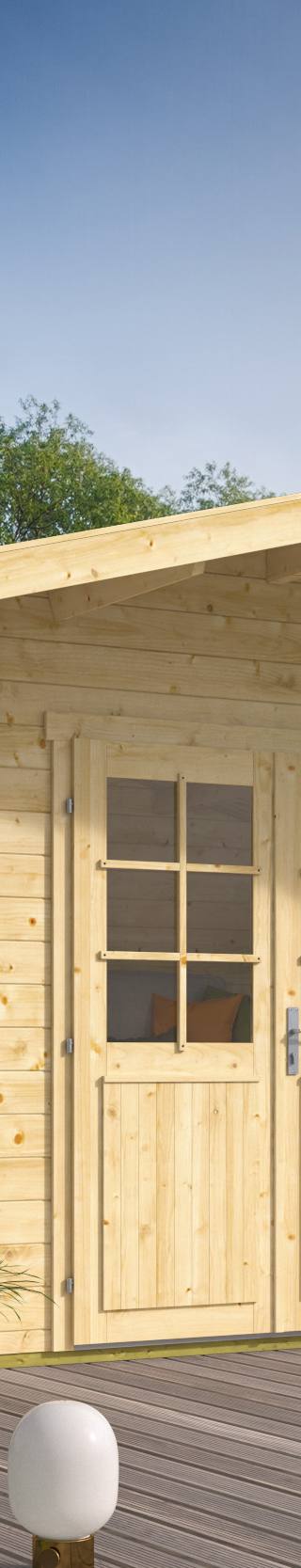 Blokhut - Tuinhuis Pavel | 44 mm | vuren Red Class Wood geïmpregneerd — 1