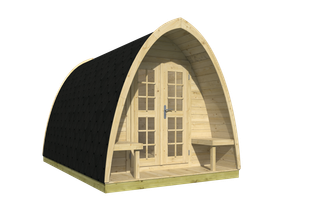 Camping POD 400 | 28 mm | vuren onbehandeld — 3