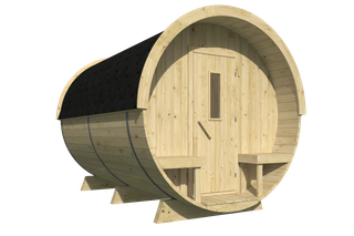 Campingbarrel | 28/42 mm | vuren onbehandeld — 4