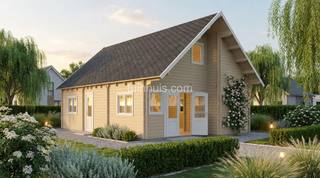 Chalet Alegranza 6x10m 68mm — 1