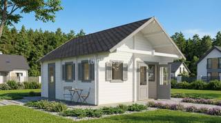 Chalet Stadskanaal 4,5x6m 44mm — 1