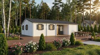 Chalet Wassenaar 70m2 7x10m 68mm — 1