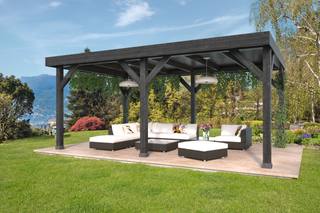 DHZ Rijssen Douglas 600 x 400 cm zwart geïmpregneerd — 1