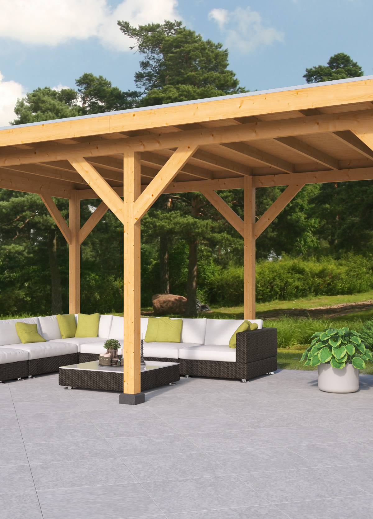 DHZ Zoutelande Red Class Wood 500 x 330 cm