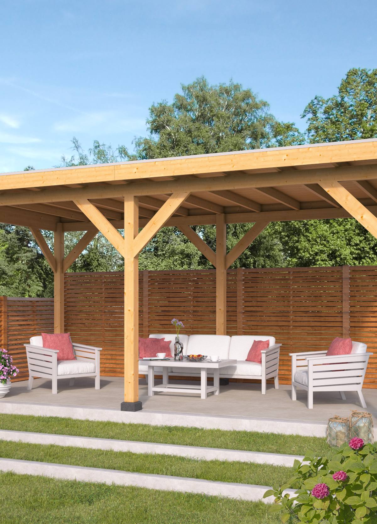 DHZ Zoutelande Red Class Wood 600 x 330 cm
