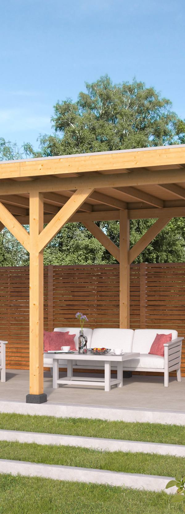 DHZ Zoutelande Red Class Wood 600 x 330 cm