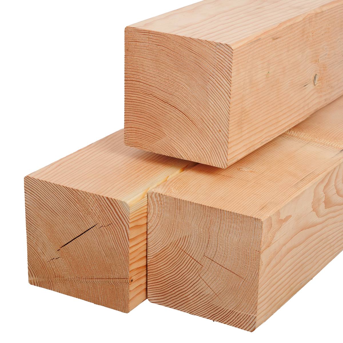 Douglas paal 19,0 x 19,0 x 400 cm, vers, geschaafd, vellingkant
