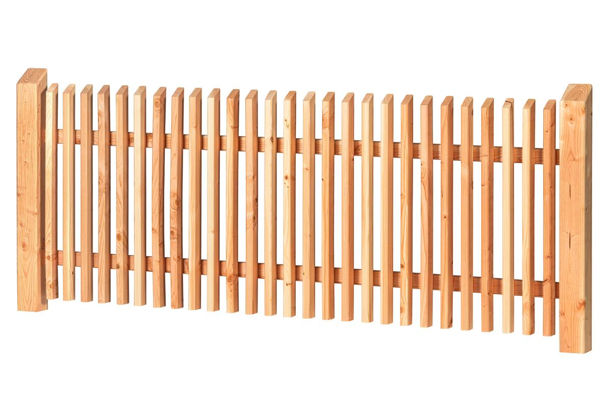 Douglas palissadehek, geschaafd (modern) 200 x 80 cm