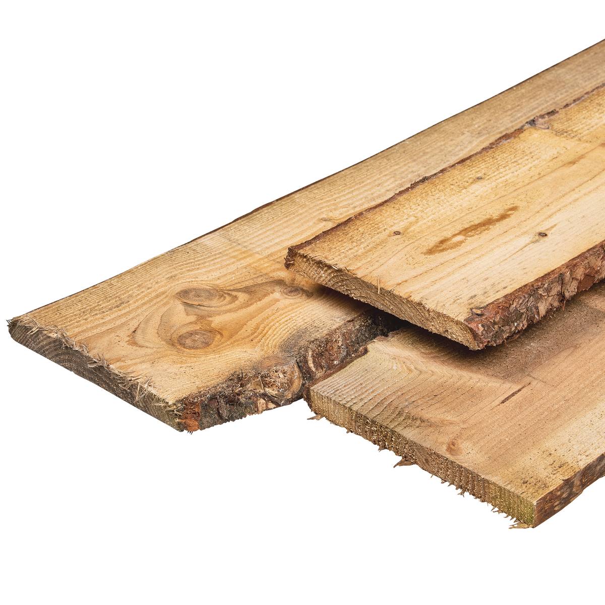 Douglas schaaldeel 1,8 x 15,0-20,0 x 360 cm, vers, fijnbezaagd