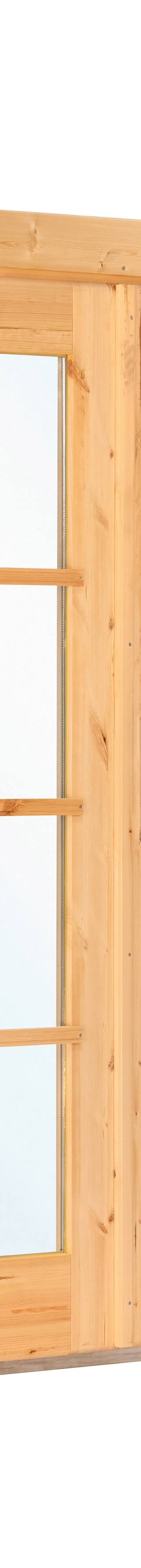 Dubbele deur+kozijn, vuren, dubbel glas DL8 — 1