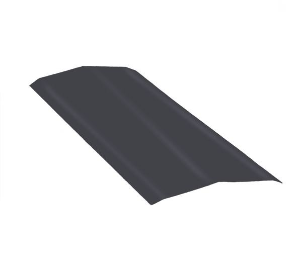 Easy-pan antraciet glans nokvorst 90 cm