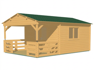 Eigen ontwerp De Kwakel 4x6m incl, luifel 44mm — 1