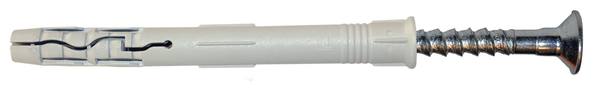 FixGard slagplug - verzinkt 6,0 x 60 mm (Doos 25 stuks)