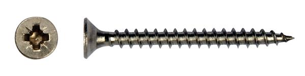 FixGard spaanplaatschroef - RVS304 3,5 x 30 mm Pozidrive (Doos 200 stuks)