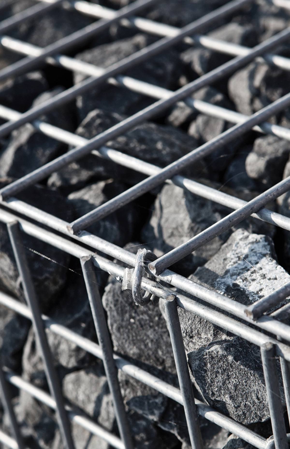 Gaasmat Gabion 4,5 x 4,5 cm Hoofdmat, draaddikte 4,8 mm 100 x 200 cm