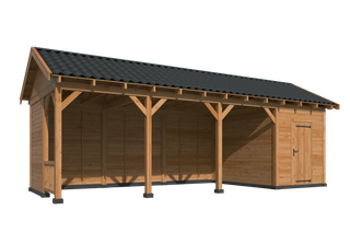 Hamar L Type 10 Douglas Gedroogd Potdekselplank blank — 3