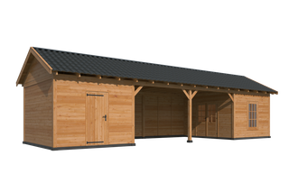 Hamar XL, Type 12 Douglas Gedroogd Potdekselplank blank — 3
