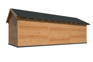 Hamar XL, Type 6 Douglas Gedroogd Potdekselplank blank — 4