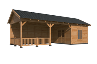 Hamar XL, Type 7 Douglas Gedroogd Potdekselplank blank — 3