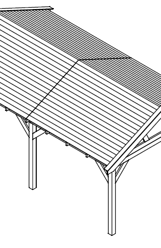 Hamar XL, Uitbreidingsset Douglas Gedroogd — 1