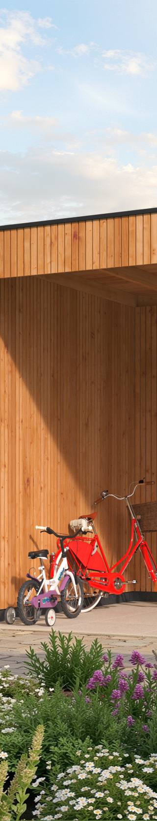 KubeLine + luifel 280 x 687 cm, onbehandeld — 1