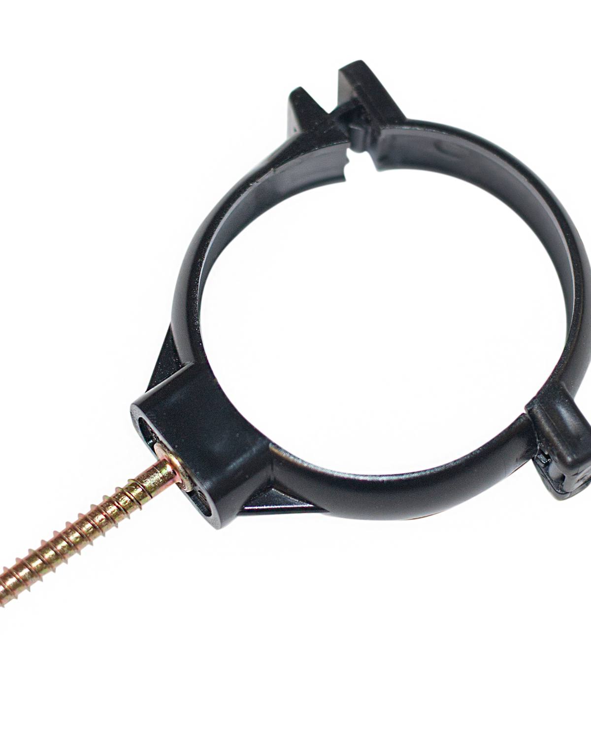 Kunststof minigoot/mastgoot HWA muurbeugel 60 mm zwart