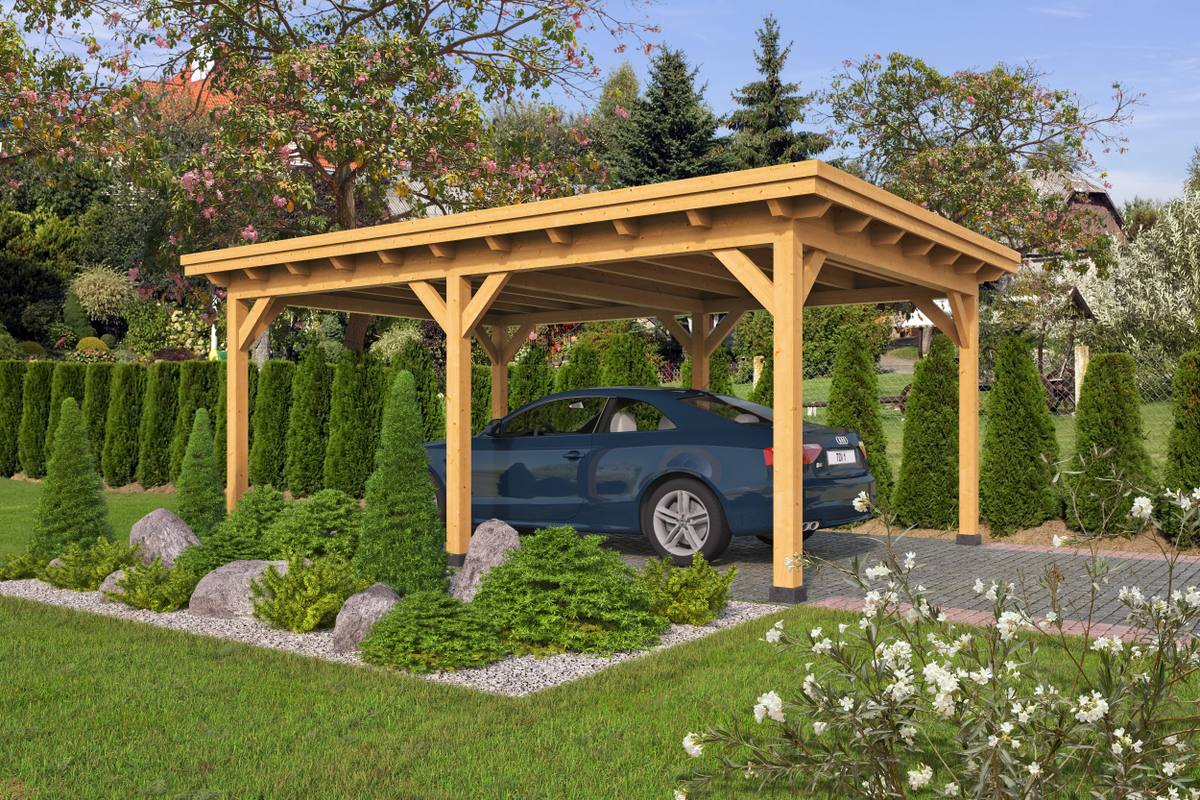 Platdak verblijf Odense XXL Basis Red Class Wood 650 x 450 cm excl. EPDM