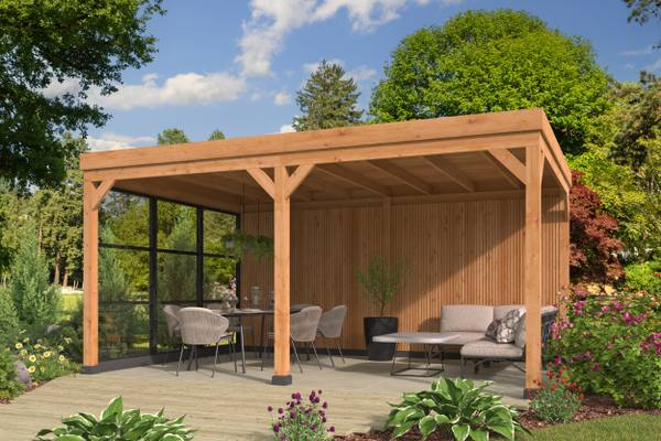 Red Class Wood platdak basisset is Kiruna
