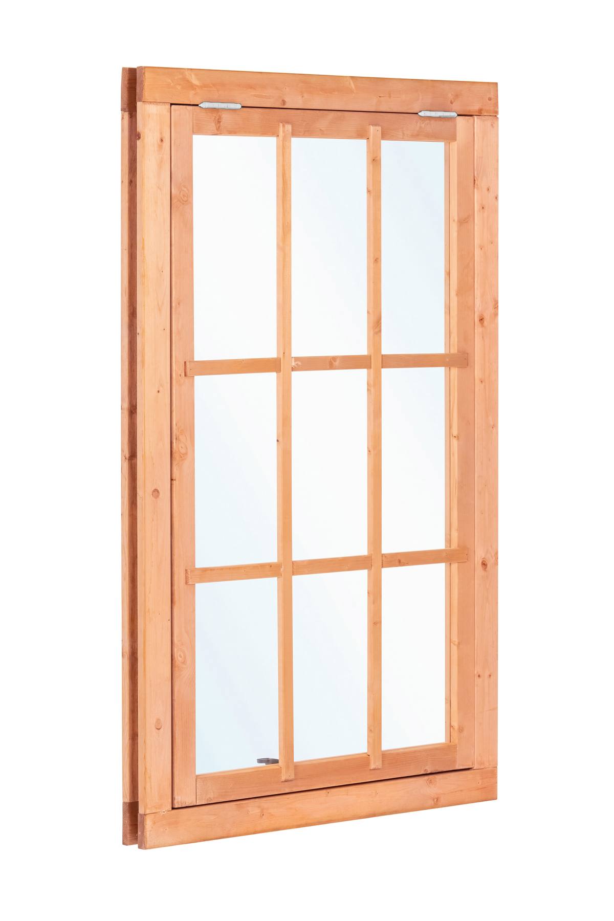 Red Class Wood uitzetraam, 9-ruits Uitzetraam B1000 x H1554 mm sponningmaat (rvs beslagset)