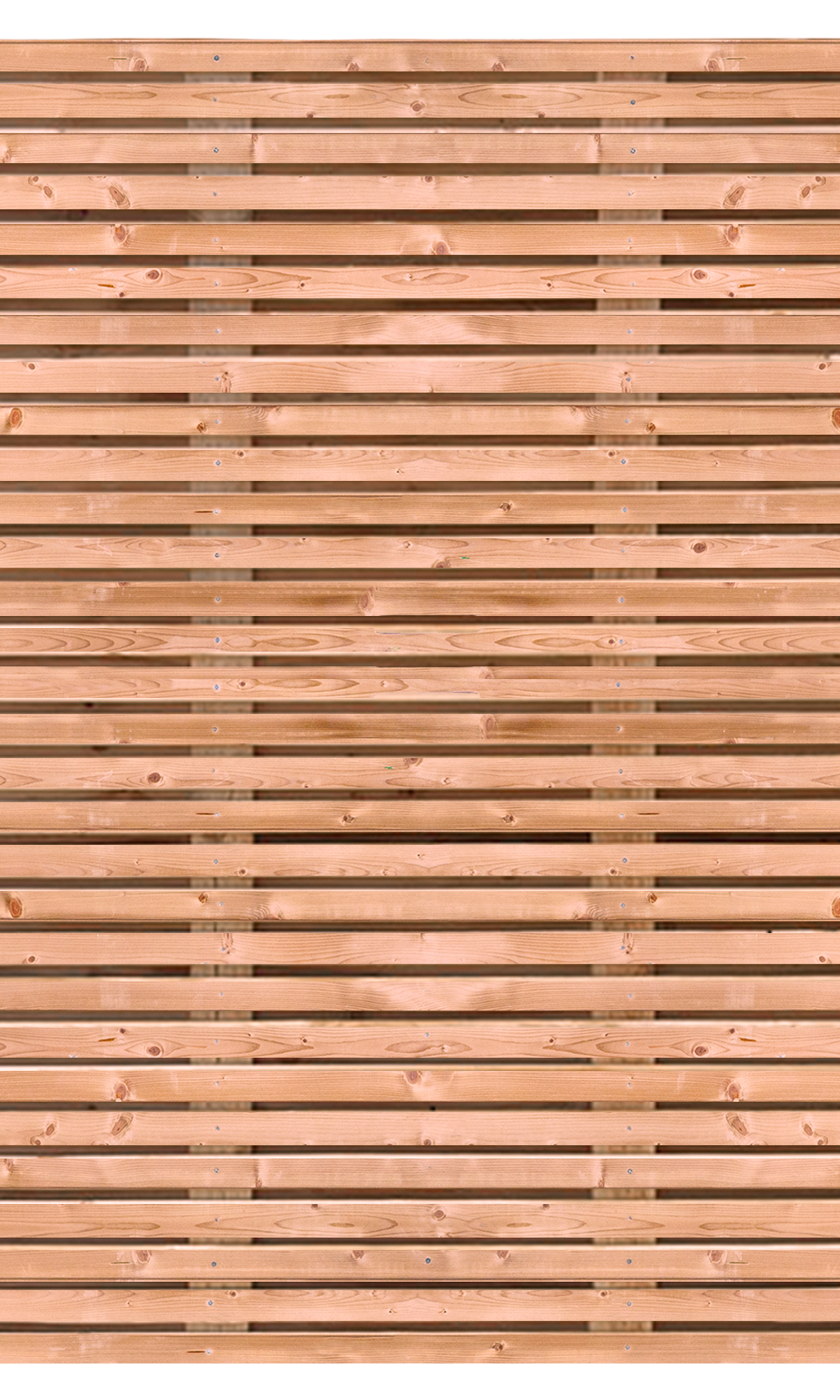 Rhombusscherm Fez, Red Class Wood geïmpregneerd ME vuren, RVS-geschroefd, dubbelzijdig bekleed, 63-planks (59+4) 180 x 180 cm