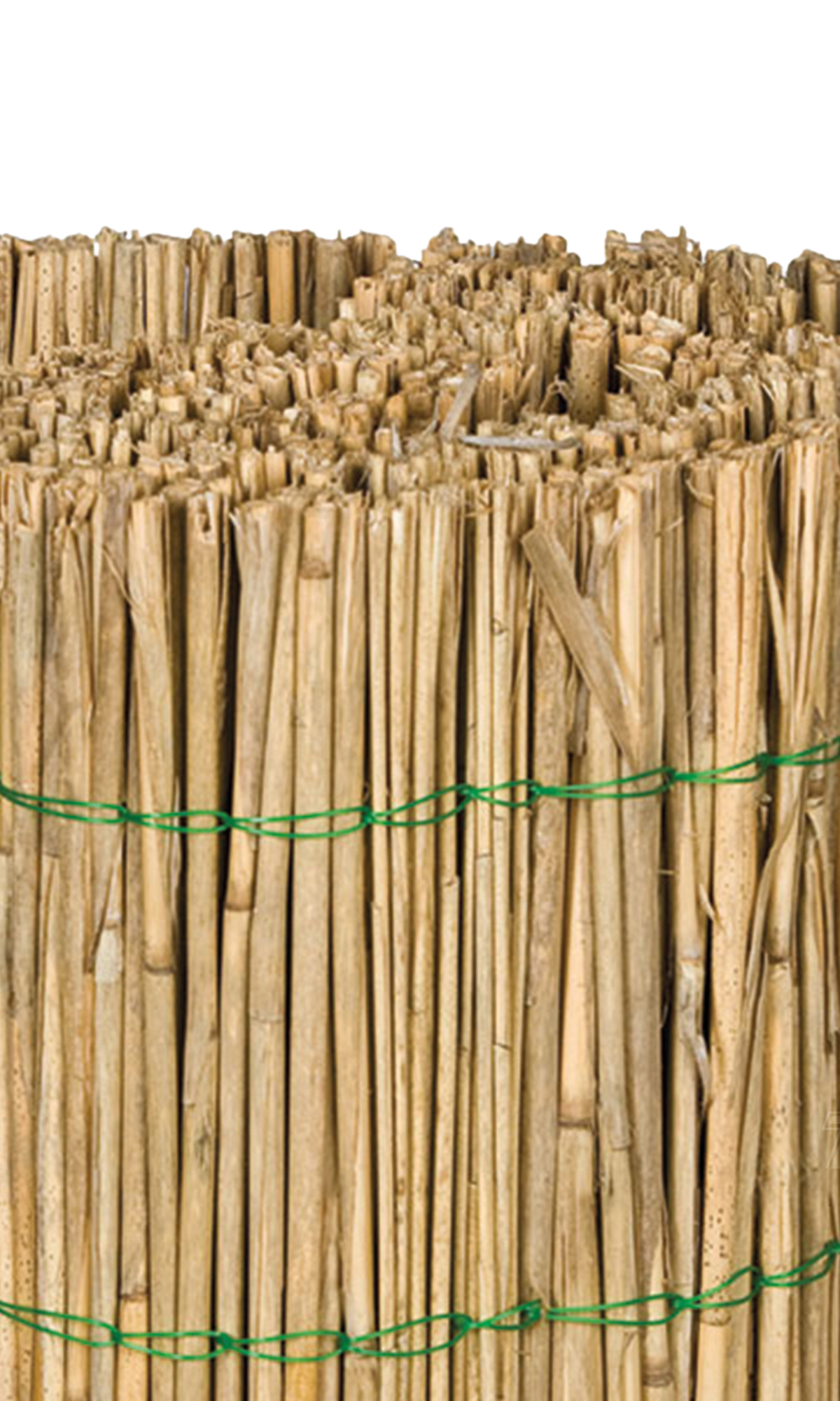 Rieten decoratiematten op rol, dubbelvoudig H100 x L200 cm