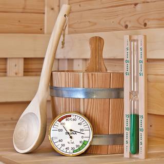 Sauna accessoire set — 1